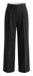 Bundfaltenhose Schwarz