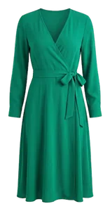 Wickelkleid Smaragd